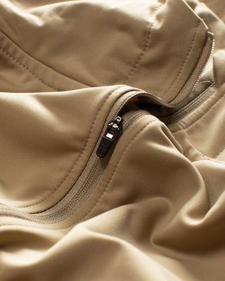 Youth Quarter Zip Hoodie - Sand