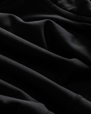 Quarter Zip Hoodie - Black
