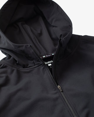 Quarter Zip Hoodie - Black