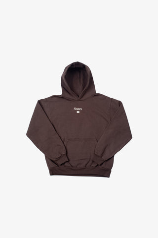 States Logo Hoodie - Brown