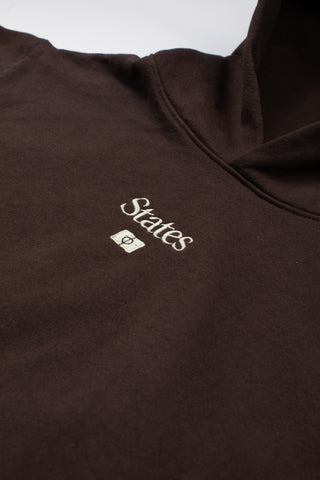 States Logo Hoodie - Brown