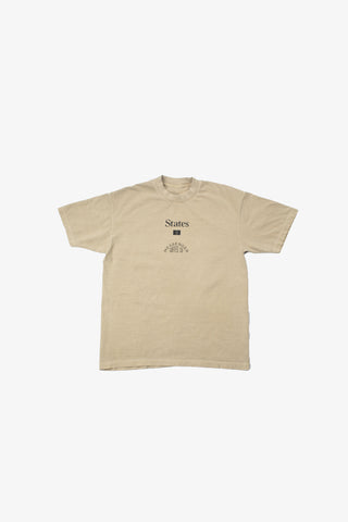 Messenger Coffee World Cup 22' Tee - Sand