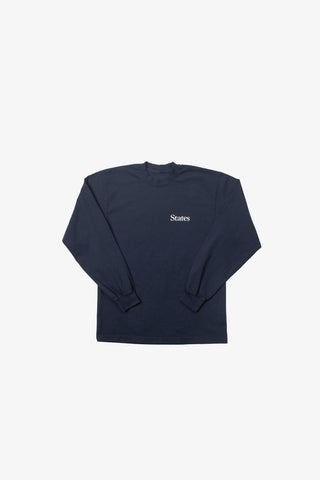 States Long Sleeve - Navy
