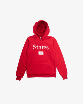 Youth Logo hoodie - Red