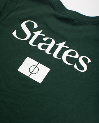 Youth States Tee - Forest Green