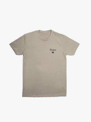 States Logo Tee - Warm Gray