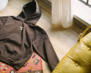 States Logo Hoodie - Brown