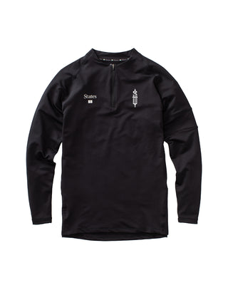 Santa Fe Wanderers - Quarter Zip Top- Black