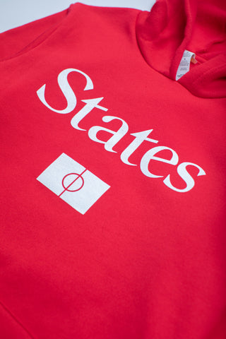Youth Logo hoodie - Red